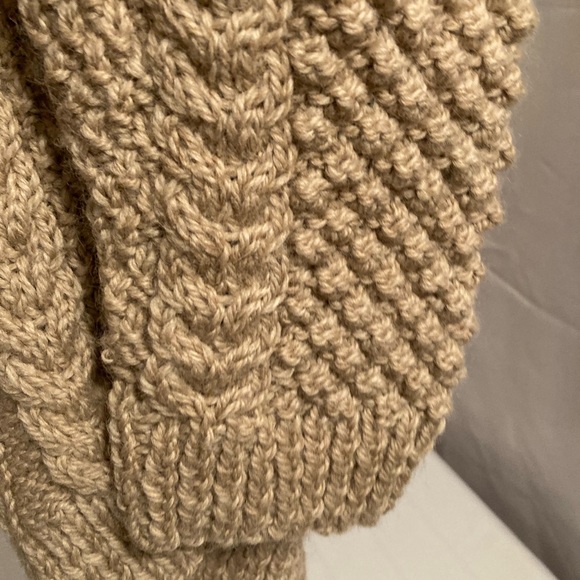 Sweater chunky and warm brown - Picture 7 of 15